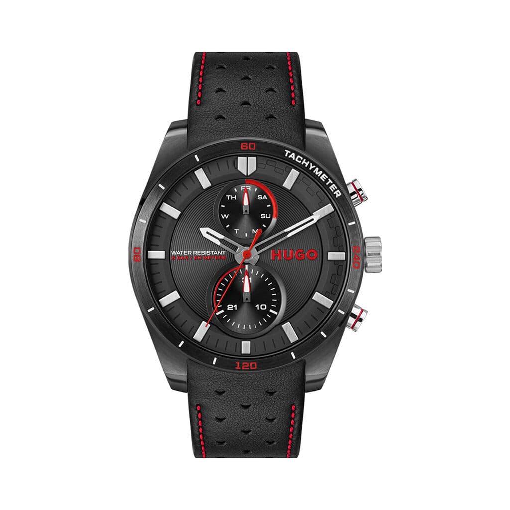 Hugo Montre Hugo Fast Noir