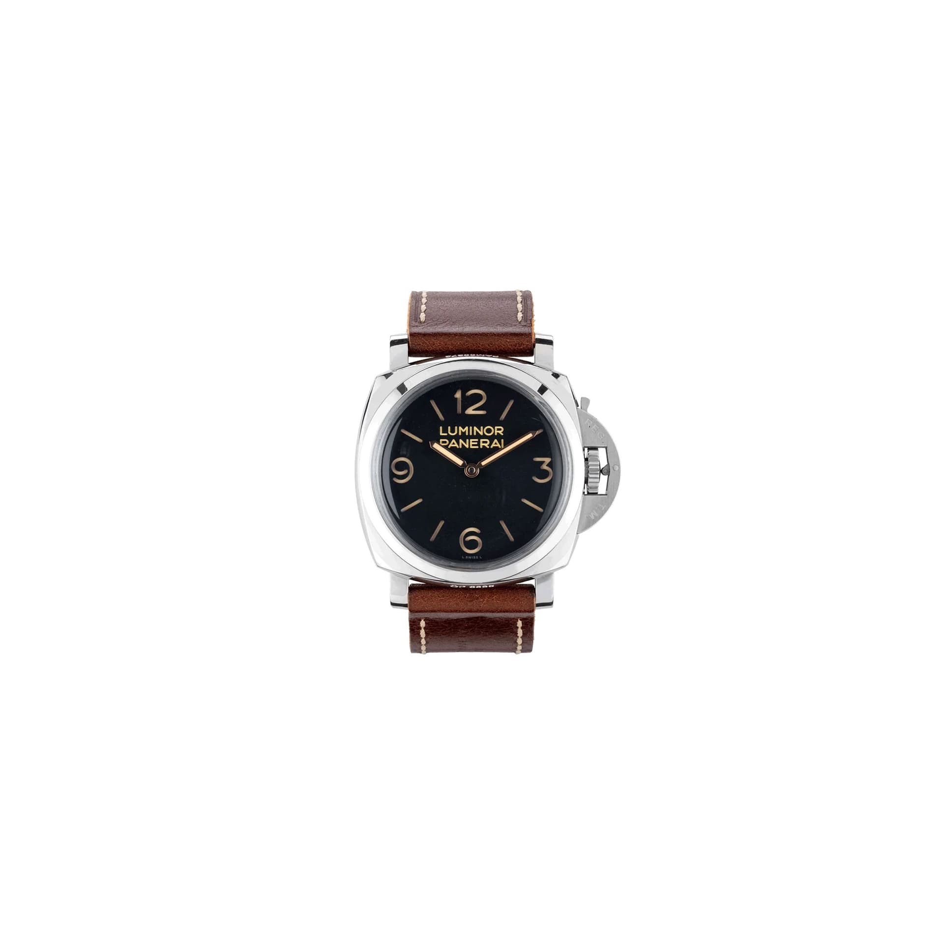 Panerai Montre Panerai Luminor 1950 3 Days PAM00372 mécanique 47 mm Full Set 2012