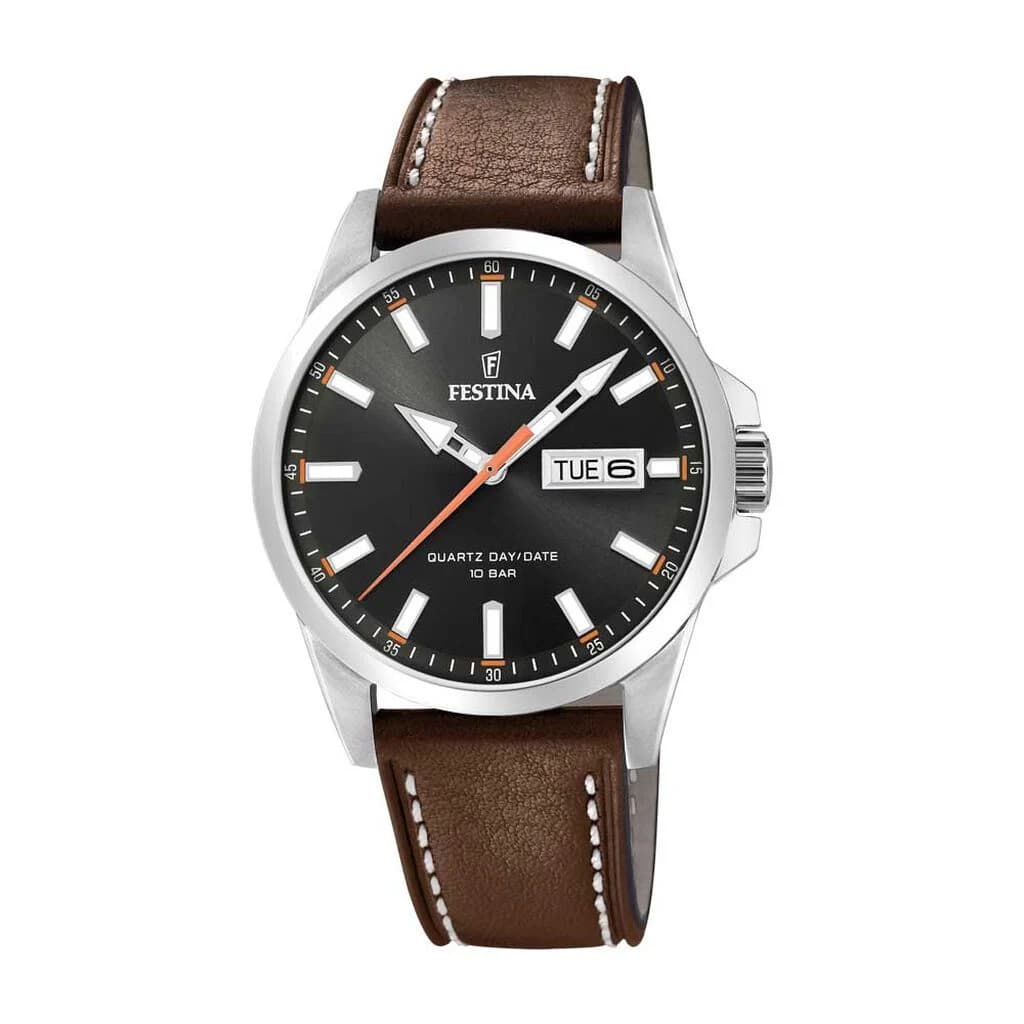 Festina Montre Festina Classics Noir Marron F20358/2