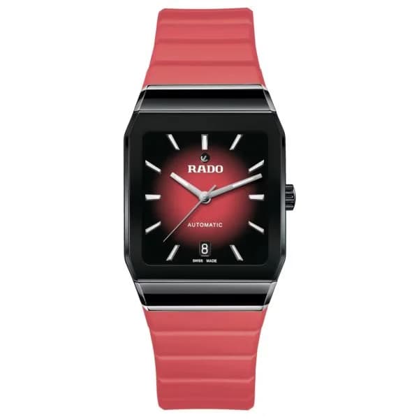 Daniel Gérard Montre Rado Anatom Automatique Dégradé Rouge 32.5 mm