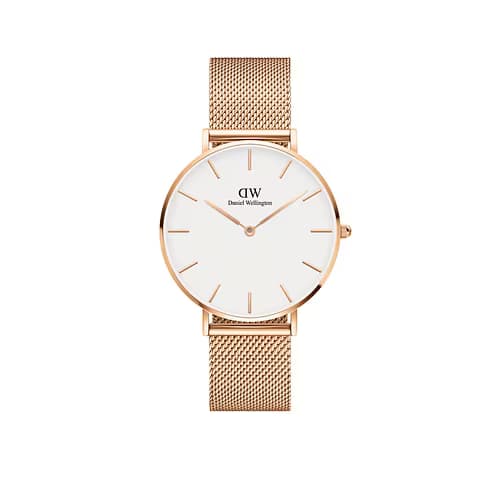 Daniel Wellington Montre Analogique Mixte Daniel Wellington Acier Rose DW.DW00100305