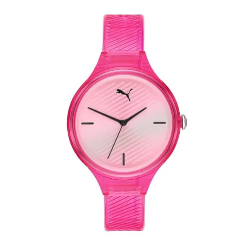 Puma Montre Femme PUMA en Polyuréthane Rose
