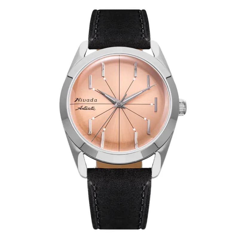 Nivada Grenchen Montre Antarctic Spider Salmon No Date 32050A