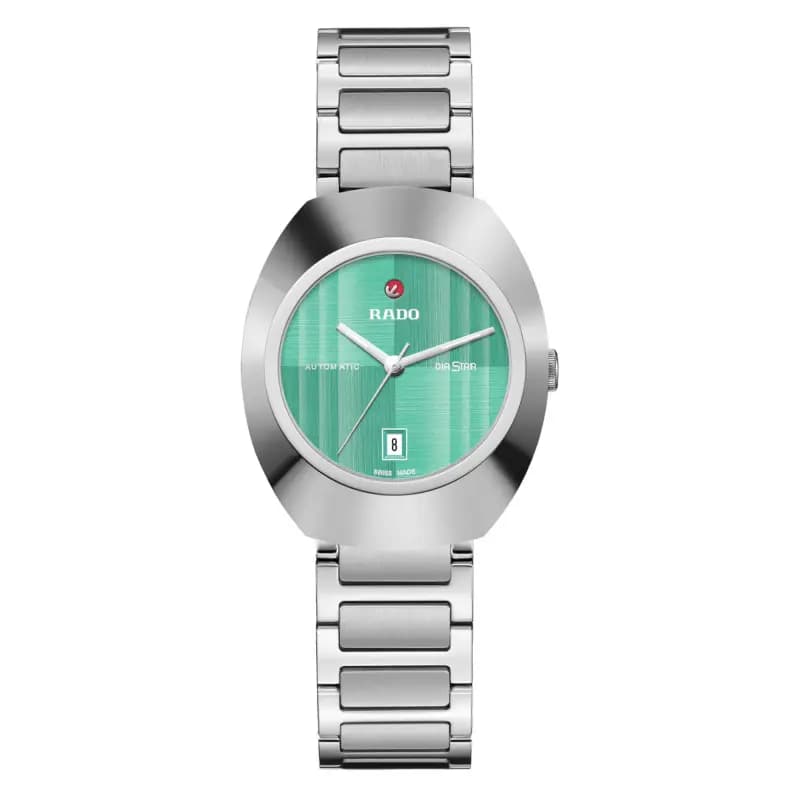 Rado Montre Rado DiaStar Original Cadran Turquoise
