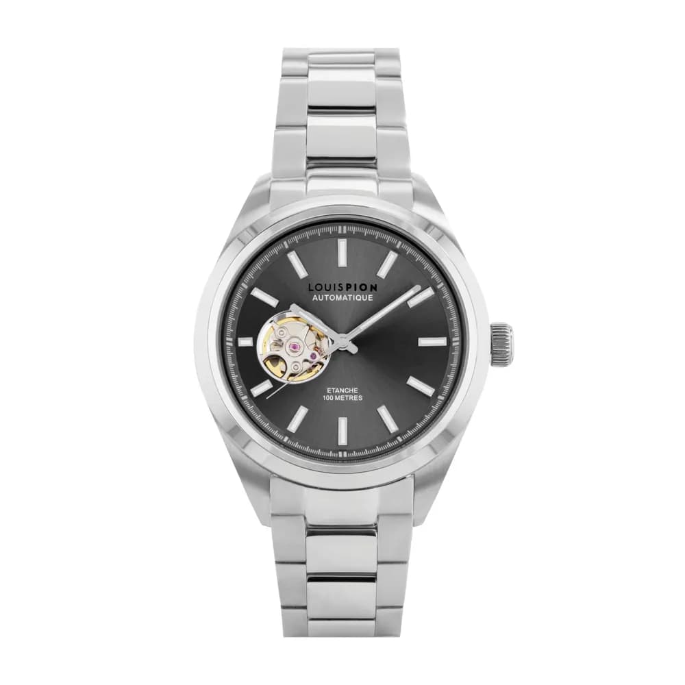 Louis Pion Montre automatique Homme Adrien Gris
