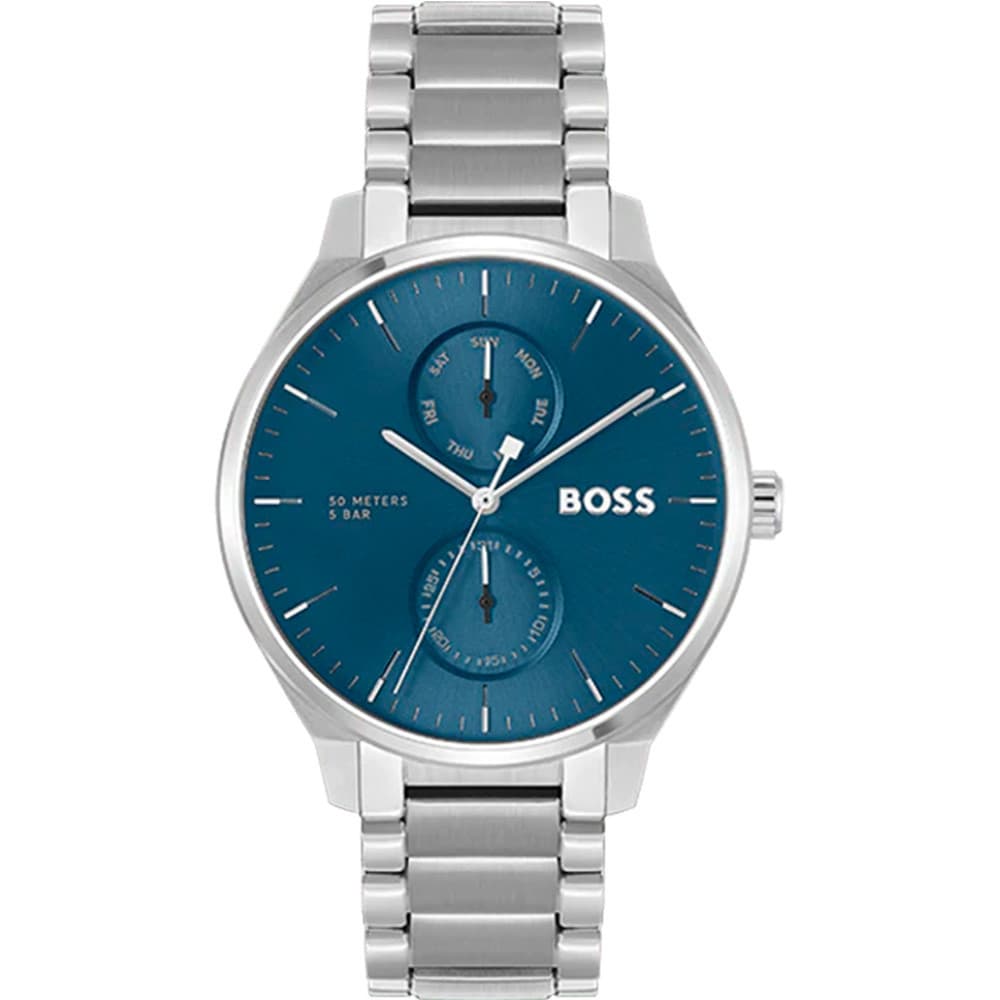 Hugo Boss Montre Boss Collection Business Tyler en Acier Argenté