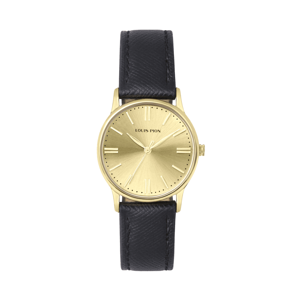 Louis Pion Montre quartz Femme Victoria Doré