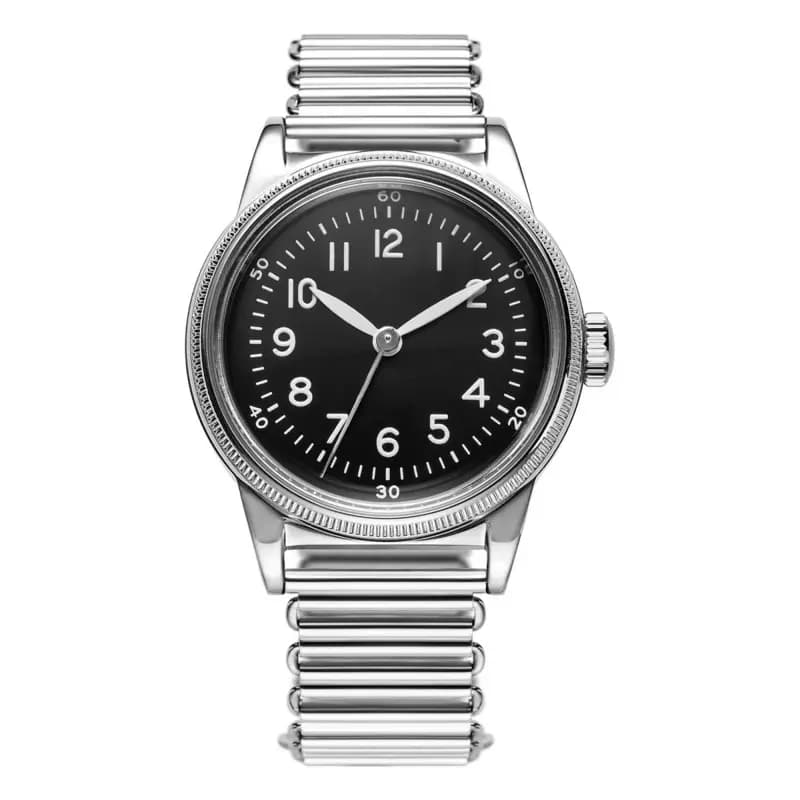 Praesidus Montre A-11 Type 44 White P-38-MB-BKAGL21