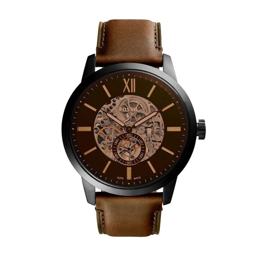 Fossil Townsman — cadran noir