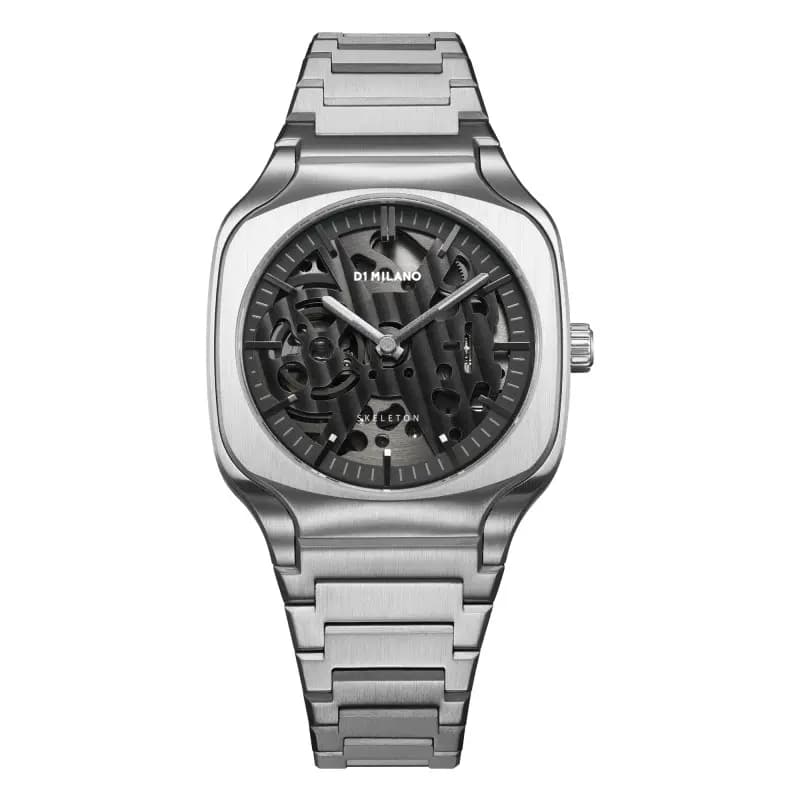 D1 Milano Montre D1 Milano Grey Depth Automatique - Cadran Gris Foncé - SLBJ01