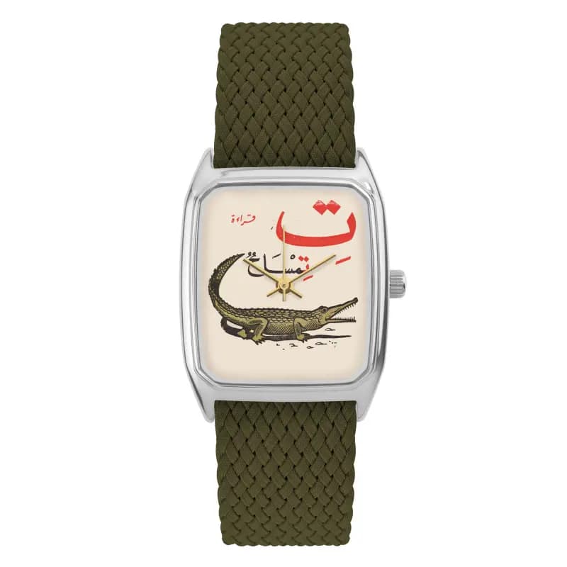 Laps Montre Signature Croco