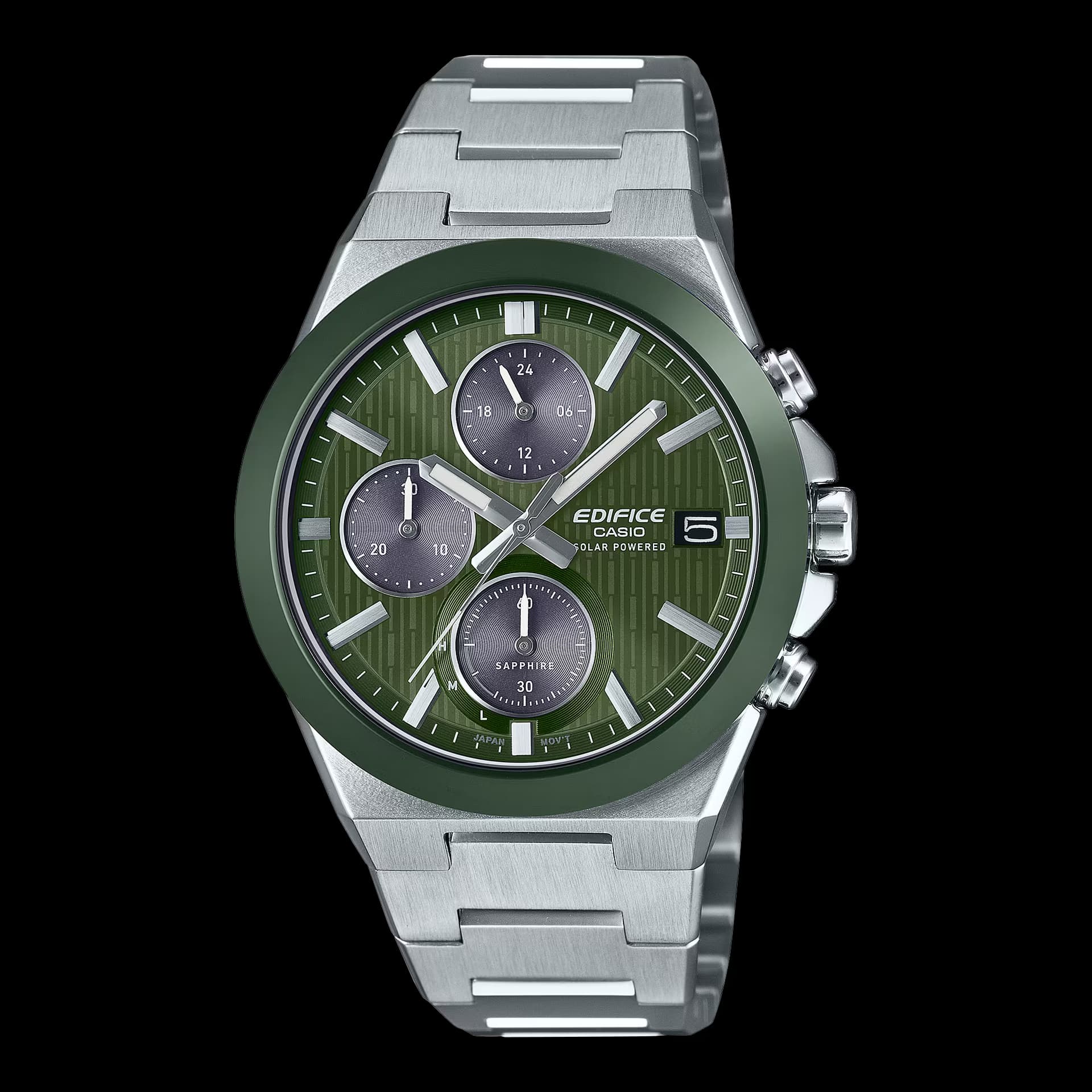 Casio Edifice Montre quartz solaire Homme Edifice Vert
