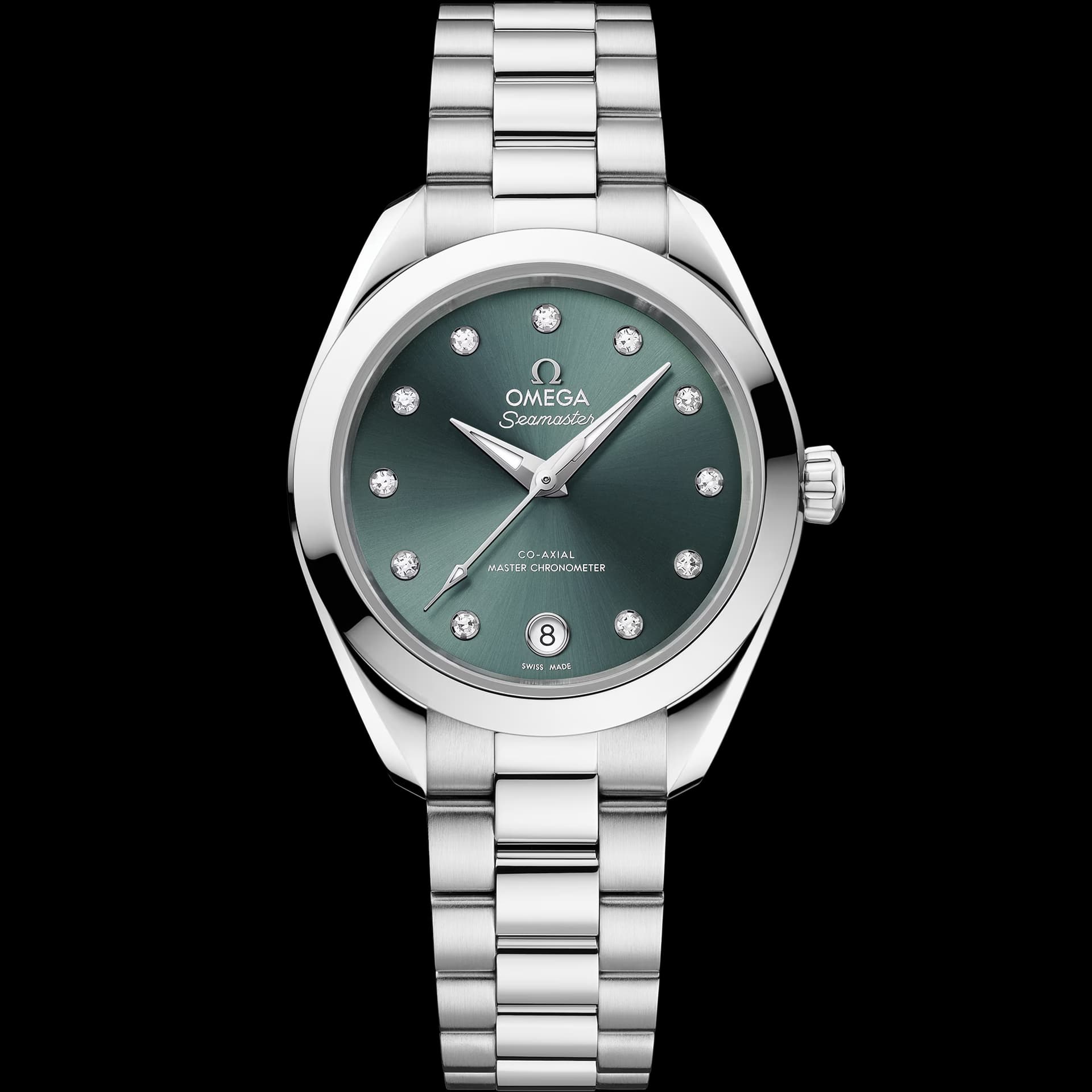 Omega Seamaster 30 mm, acier sur acier