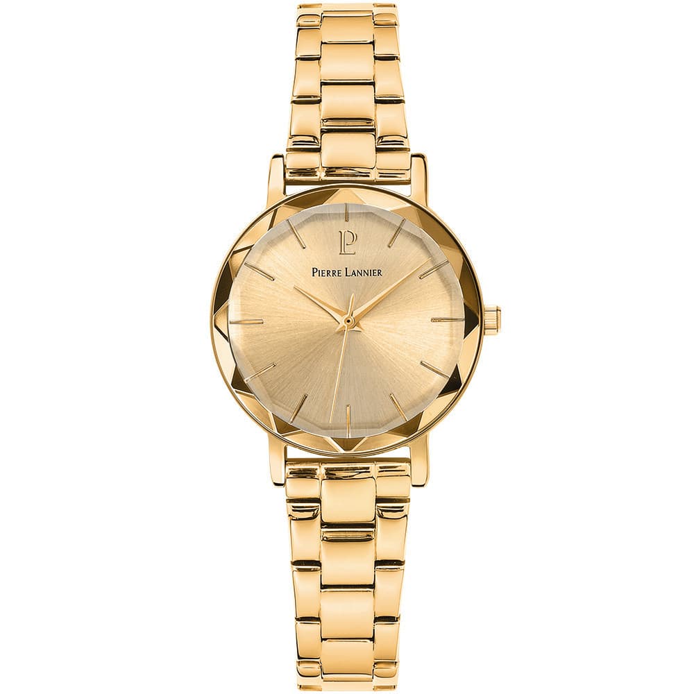 Pierre Lannier Montre Pierre Lannier Collection Multiples en Acier et PVD Doré