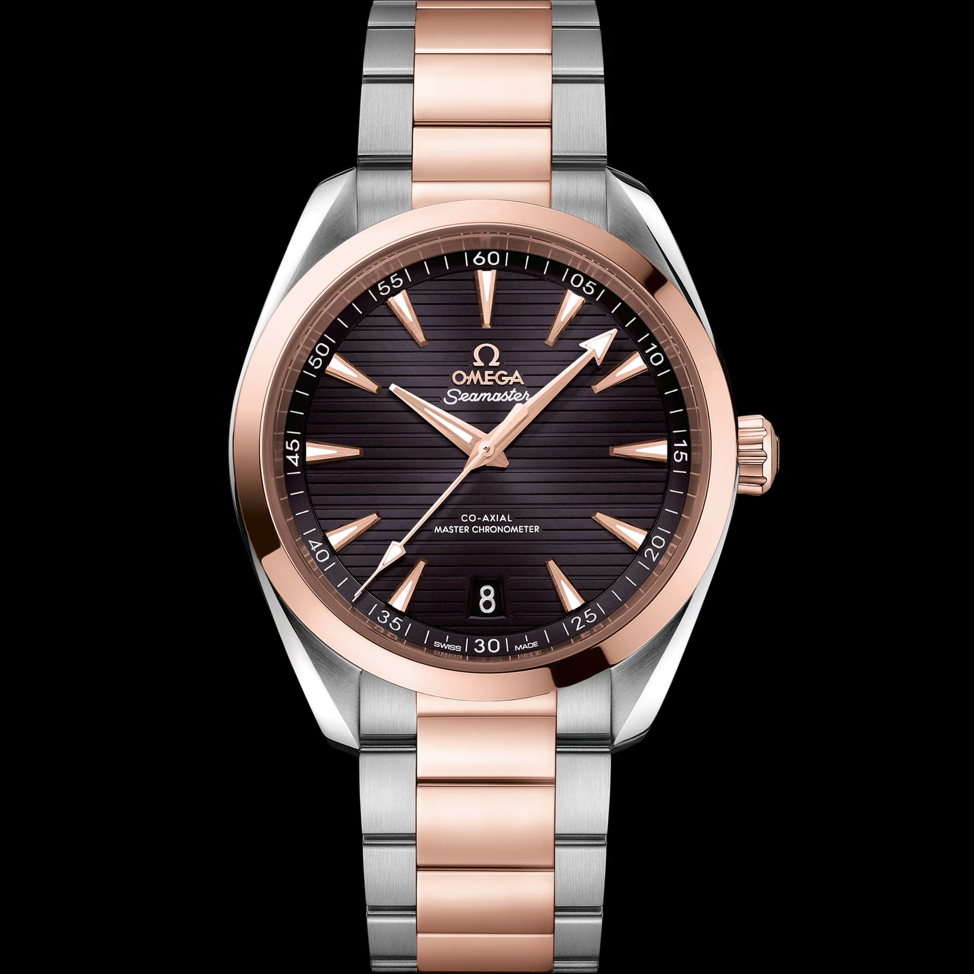 Omega Seamaster 41 mm, acier - or « Sedna™ » sur acier - or « Sedna™ »