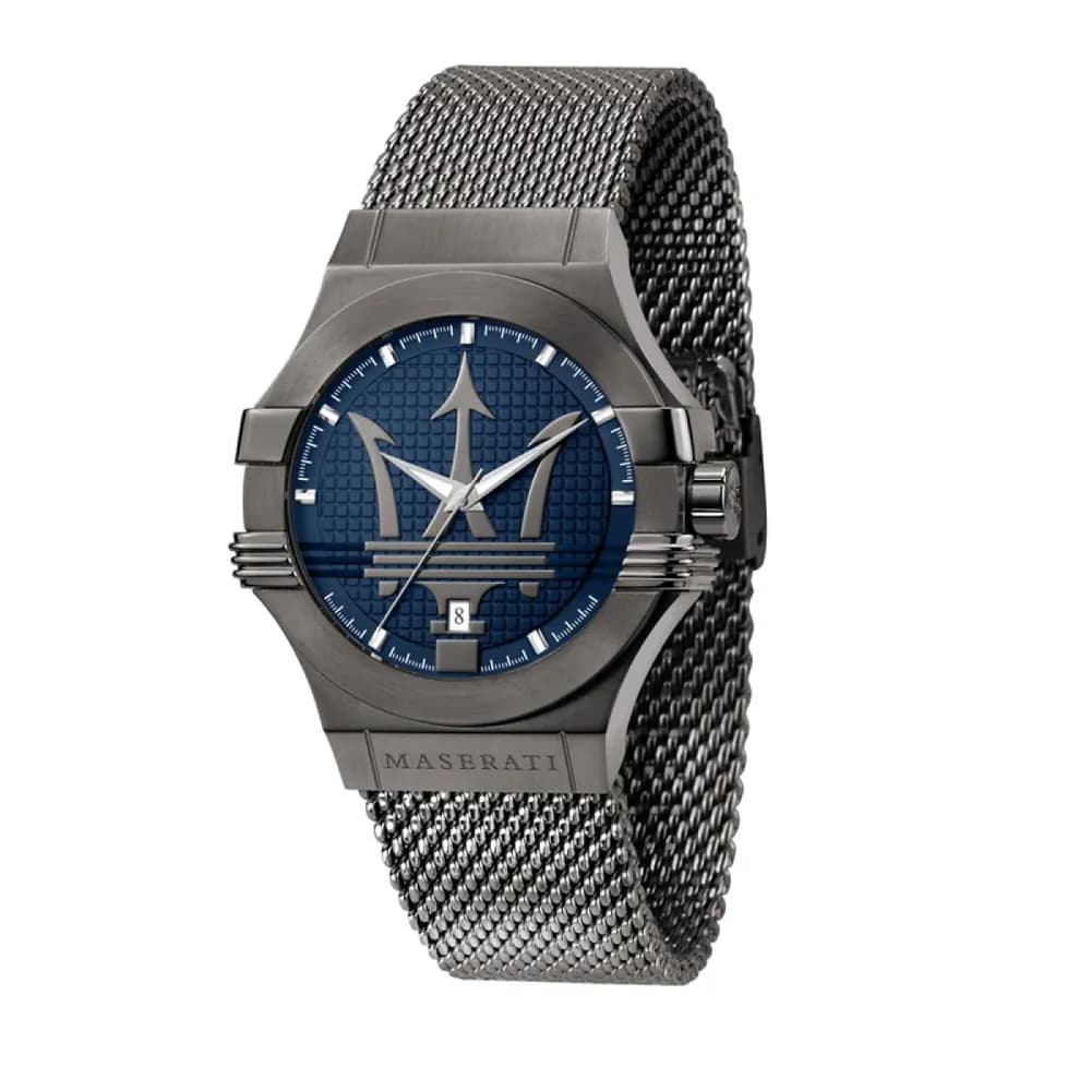 Maserati Montre quartz Homme Potenza Bleu
