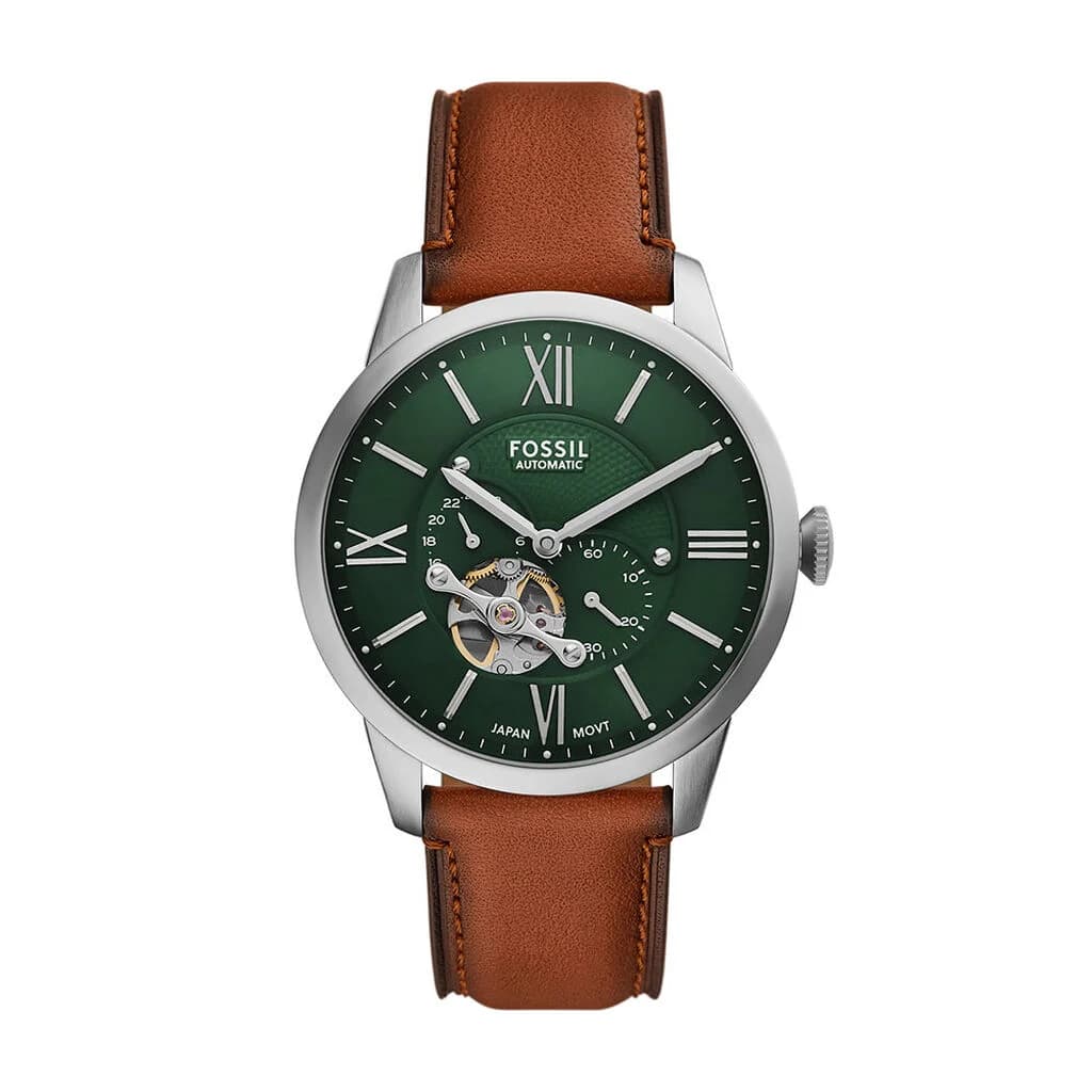 Fossil Townsman — cadran vert