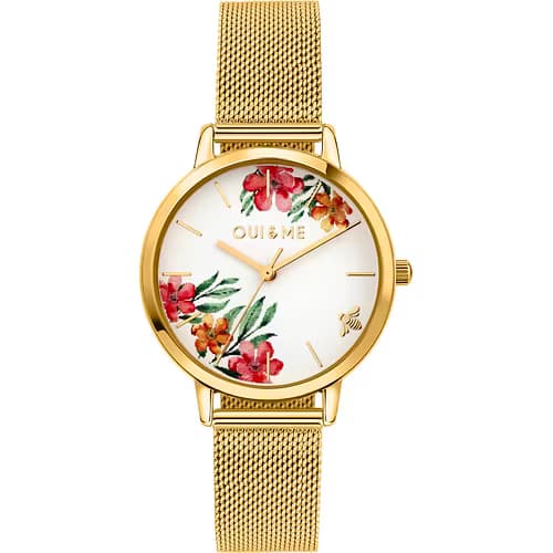 Oui & Me Montre Femme Oui&me Acier inoxydable Or jaune ME010429