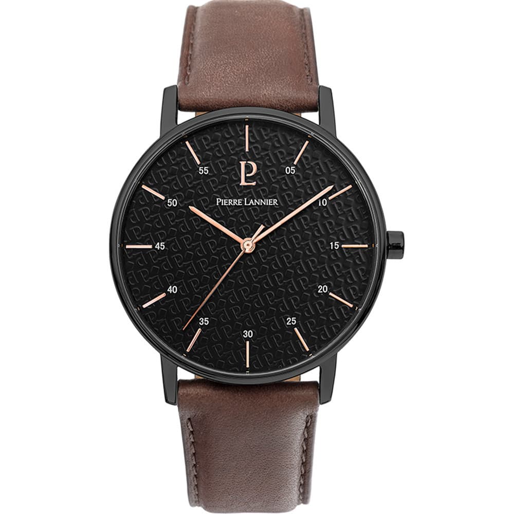 Pierre Lannier Montre Pierre Lannier en Cuir Marron