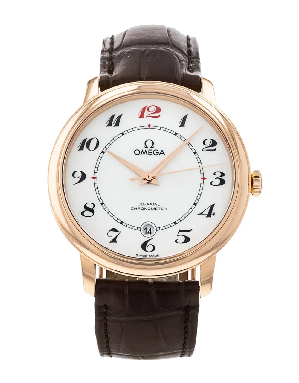 Omega De Ville Prestige — boîtier or rose