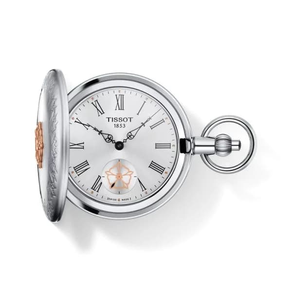 Tissot Double Savonnette Mechanical — cadran argenté