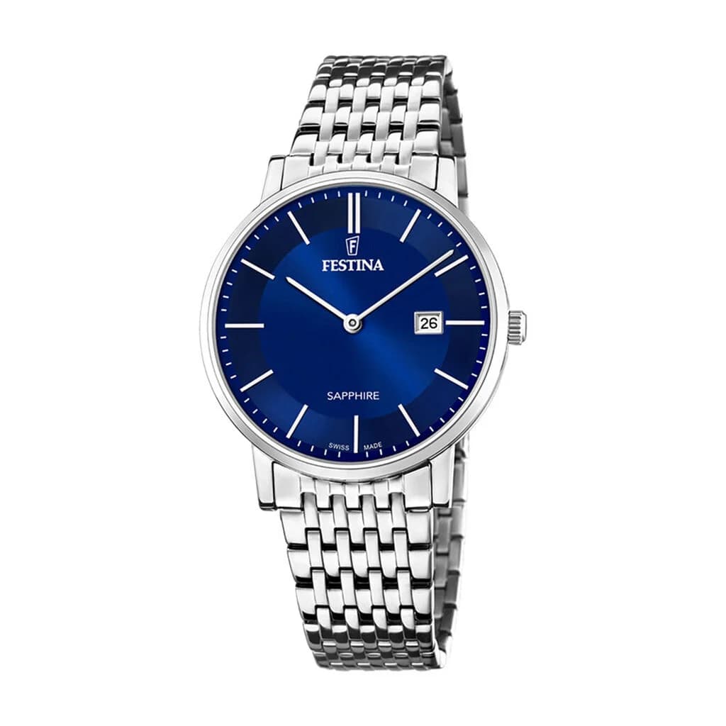 Festina Swiss Made Montre Festina Swiss Made 39 Bleu London
