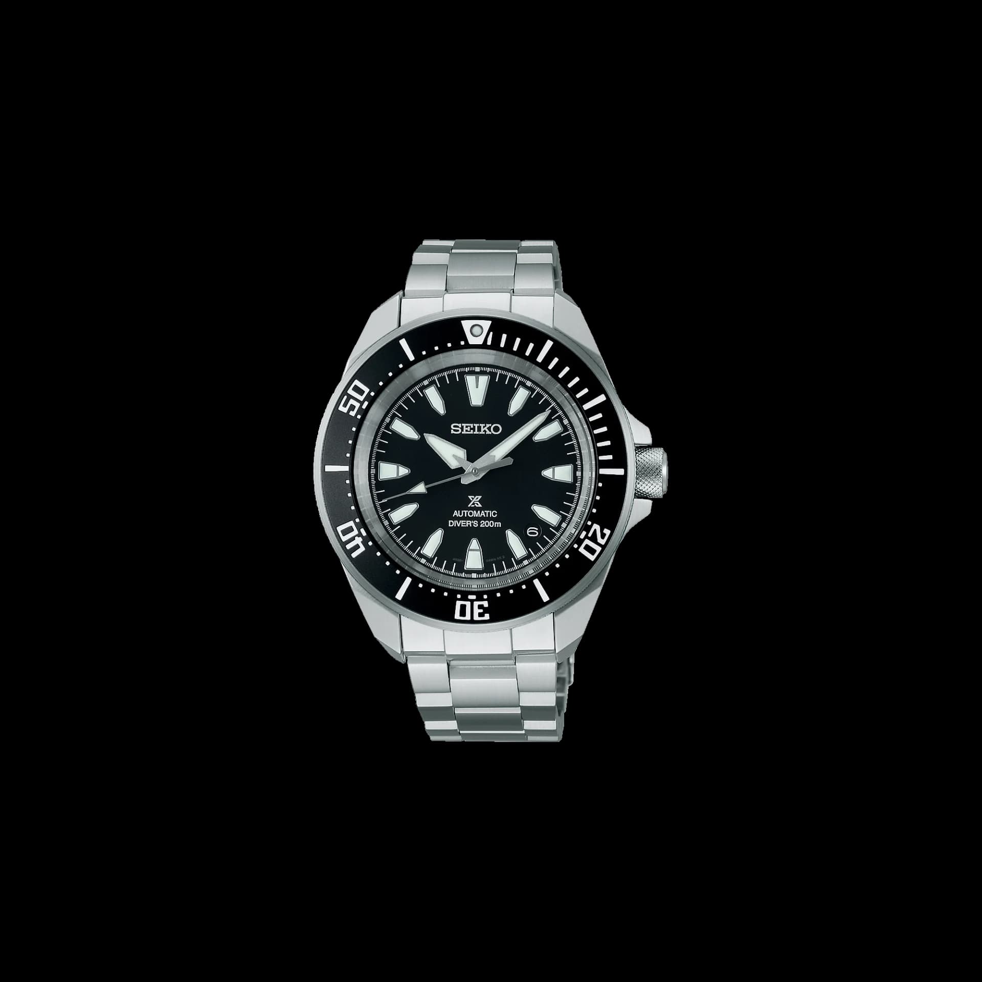 Seiko Prospex Samuraï — bracelet argenté