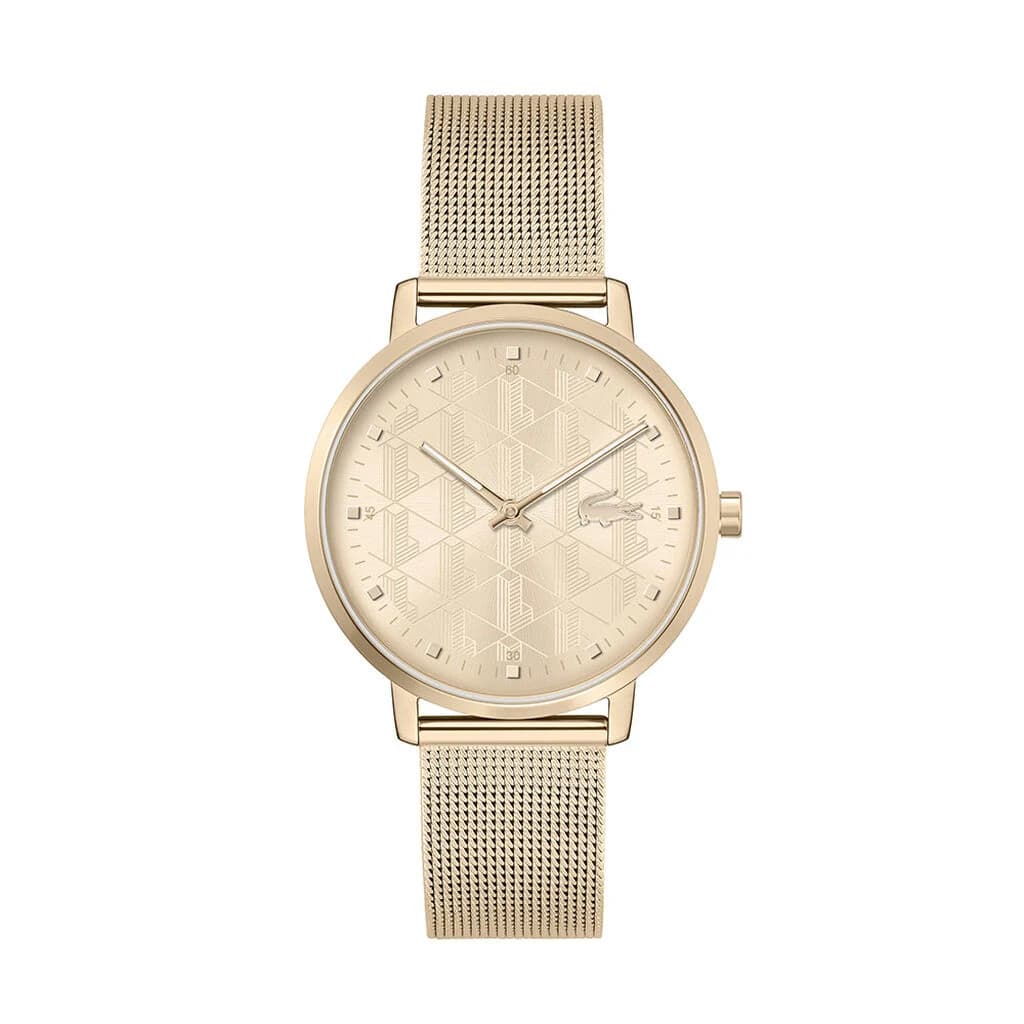 Lacoste Montre Lacoste Crocorigin Bicolore Doré / Rose
