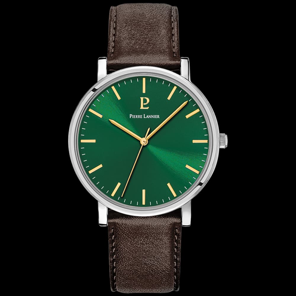 Pierre Lannier Montre quartz Homme Essential Vert