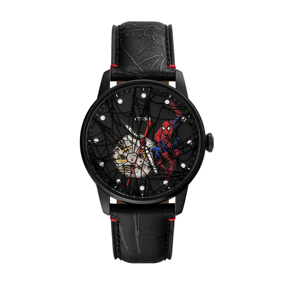 Fossil Montre automatique Homme Marvel Spiderman Multicolore
