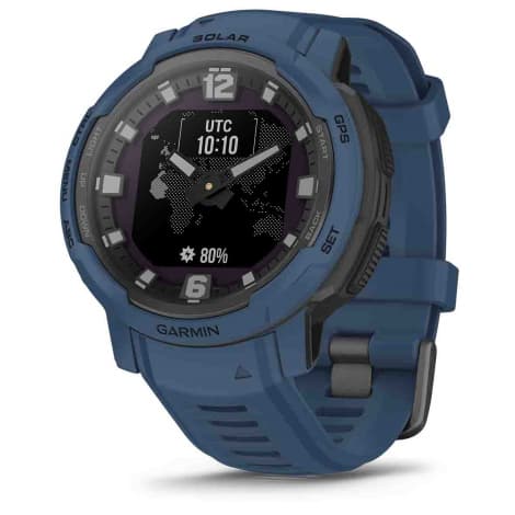 Garmin Montre Garmin Instinct Crossover Solar - Bleue 45 mm- 010-02730-02