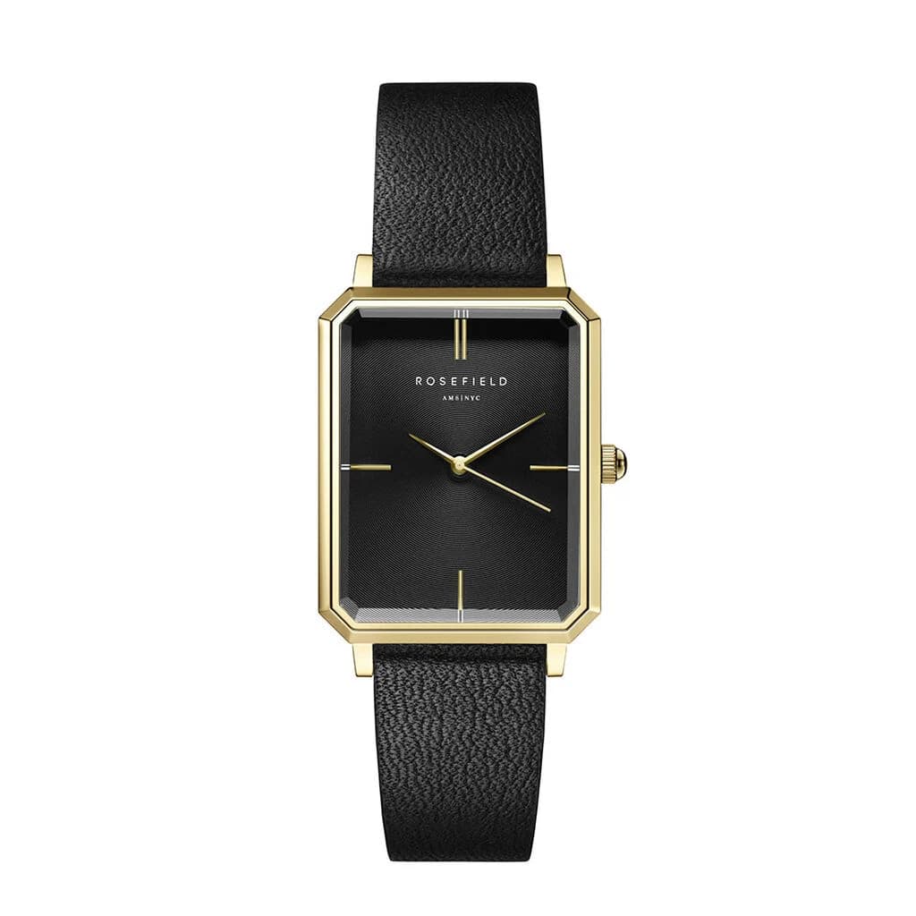 Rosefield Montre Rosefield Octagon Noir