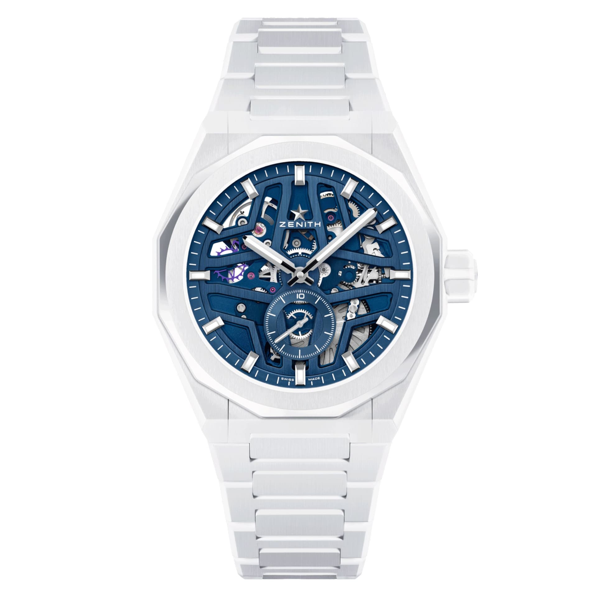 Zenith Defy Skyline Skeleton White Ceramic