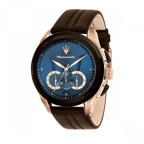 Maserati Montre Analogique Homme Maserati Cuir Marron R8871612024