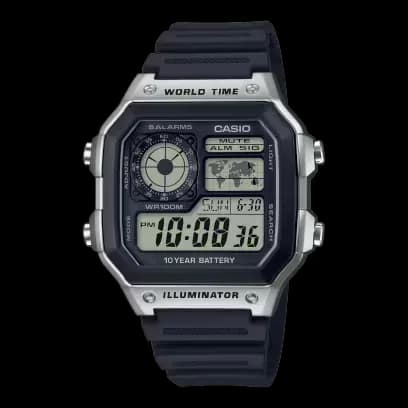 Casio Montre World Map AE-1200WH-1CVEF