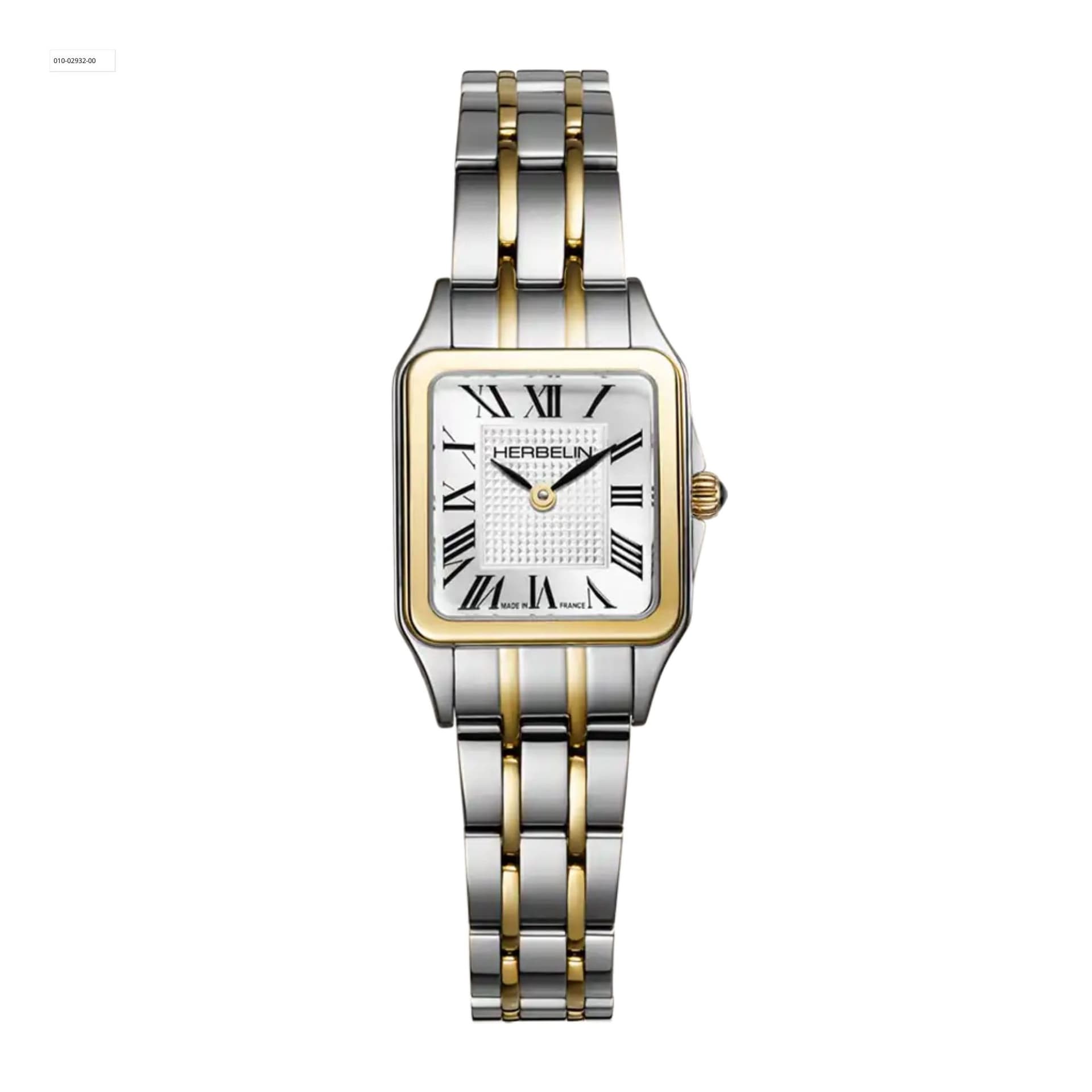 Michel Herbelin Montre Michel Herbelin Luna Acier et PVD Doré - 17407BT08