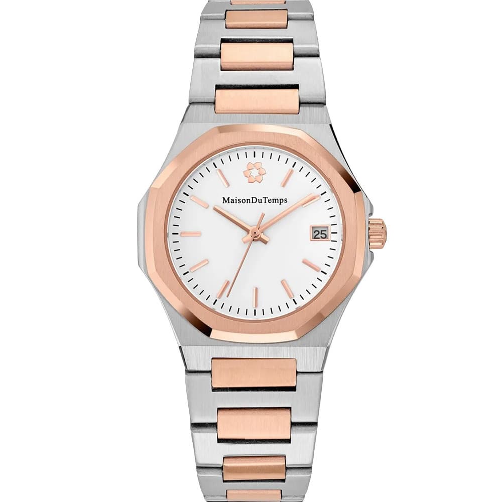 Maison du Temps Montre Maison du Temps Collection MTGamma en Acier et PVD Bicolore