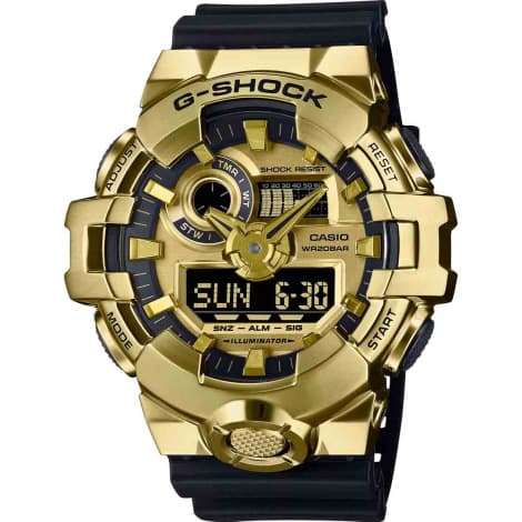 Casio G-Shock G-Steel GM-700 — cadran doré