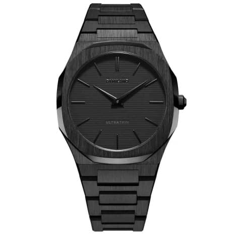 D1 Milano Montre D1 Milano Ultra Thin Quartz - 40 mm- Cadran Noir - UTBJSH