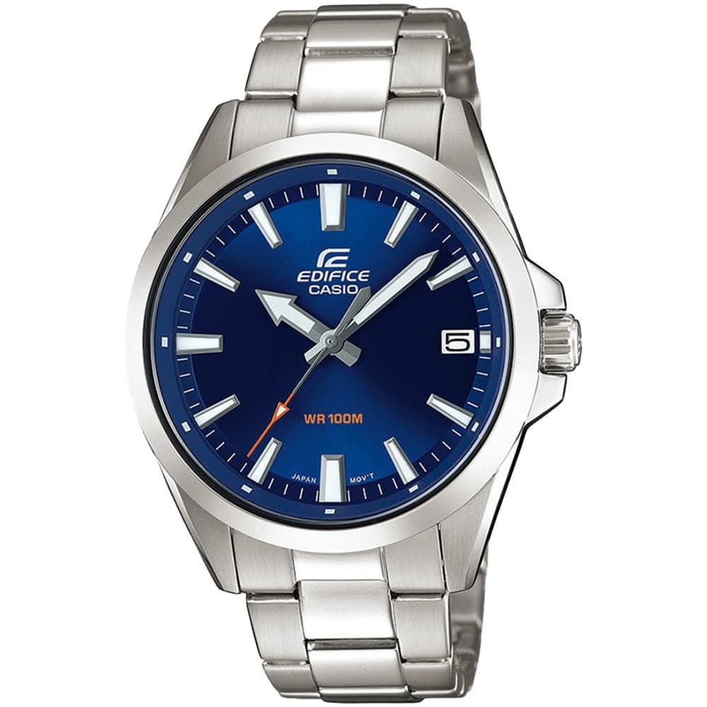 Casio Edifice Montre Homme EDIFICE en Acier Gris Etanche