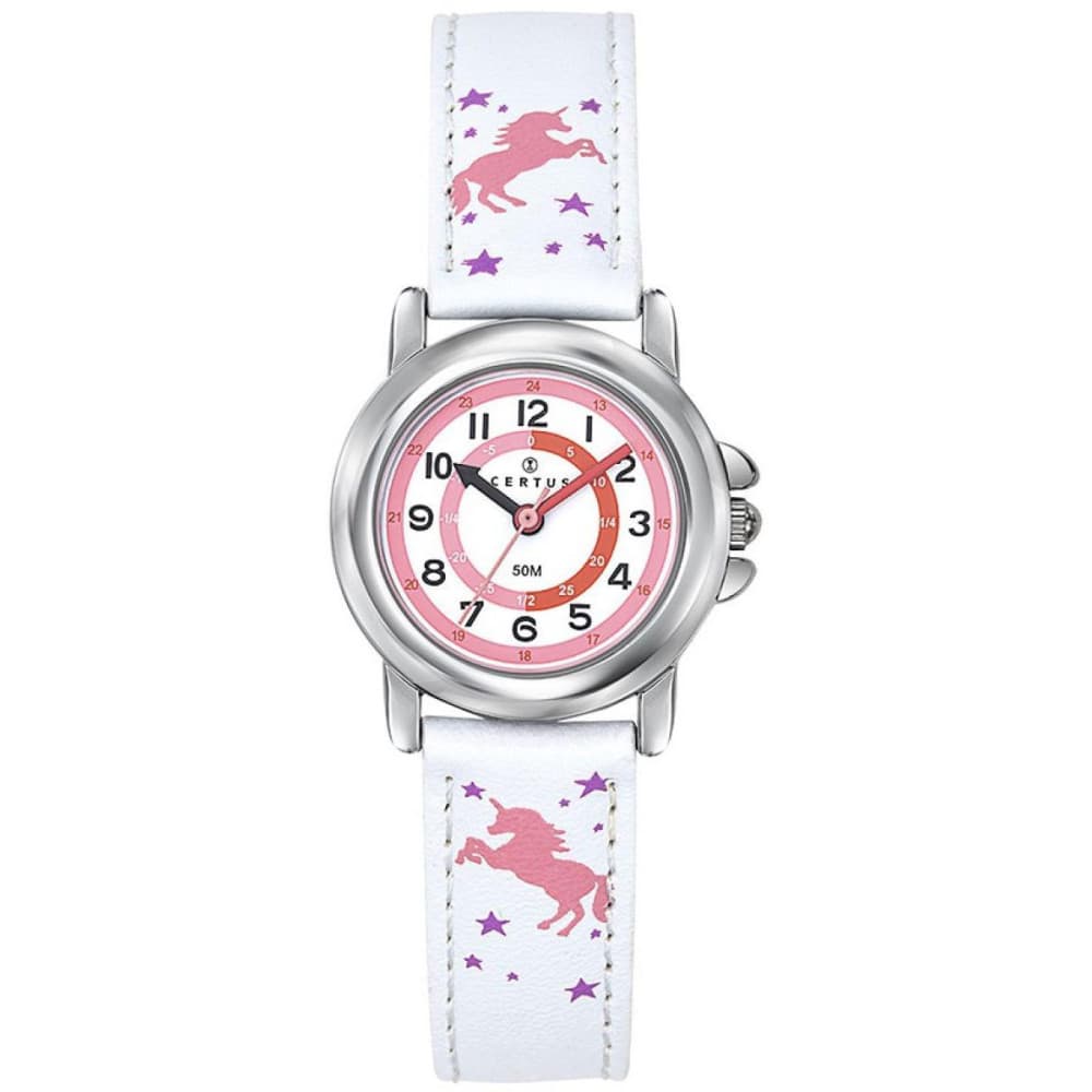 Certus Montre Certus en Cuir Blanc