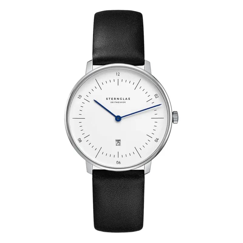 Sternglas Montre Naos XS Silver Klassik Black S01-ND01-KL05