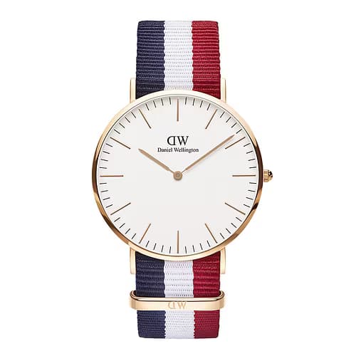 Daniel Wellington Montre Homme DANIEL WELLINGTON CLASSIC en Tissu Multicolore