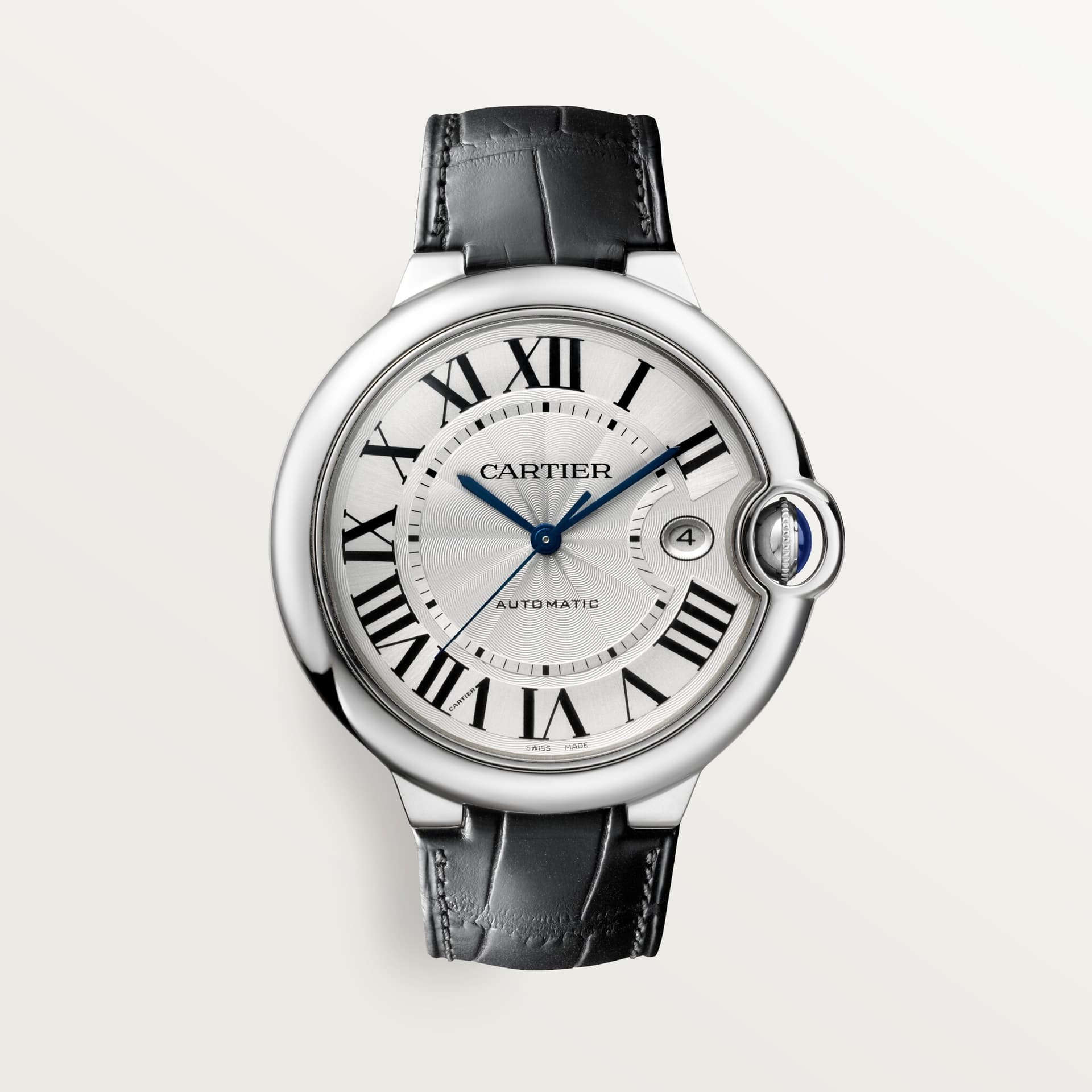 Ballon Bleu de Cartier — bracelet cuir 44 mm
