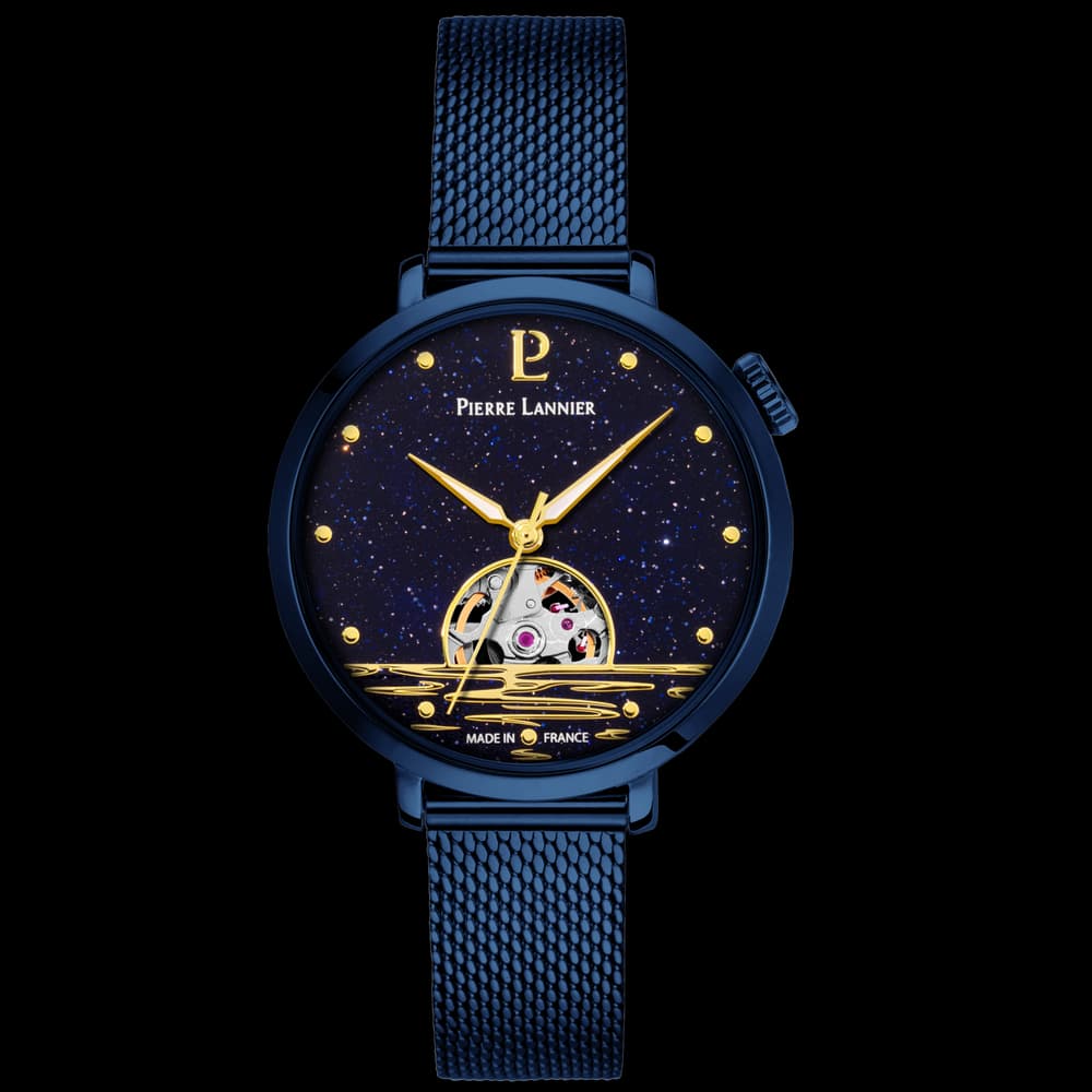 Pierre Lannier Montre automatique Femme Australe Bleu