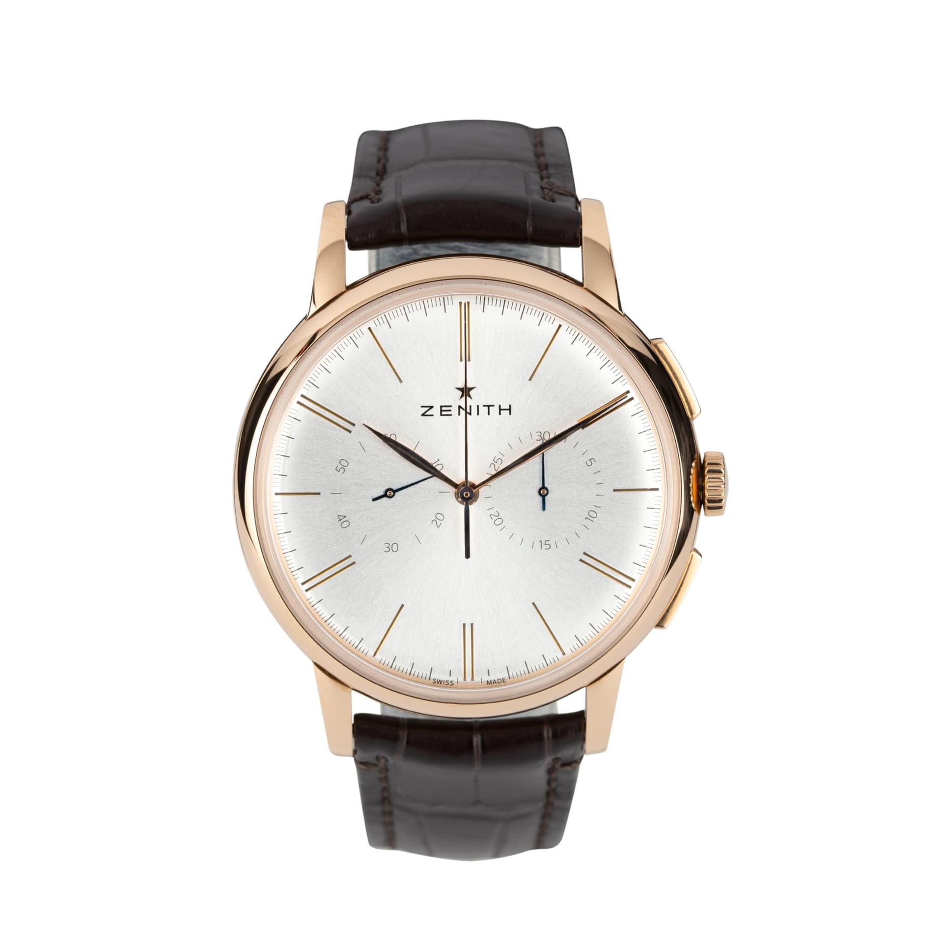 Zenith Montre Zenith Elite Chronographe Classic automatique or rose 42 mm