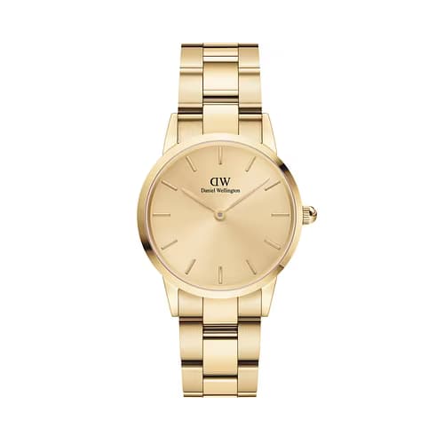 Daniel Wellington Montre Femme Daniel Wellington Iconic Uni en Acier Jaune