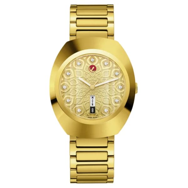 Rado Montre Rado DiaStar Original Automatic 38mm Cadran Serti Zircons Clairs