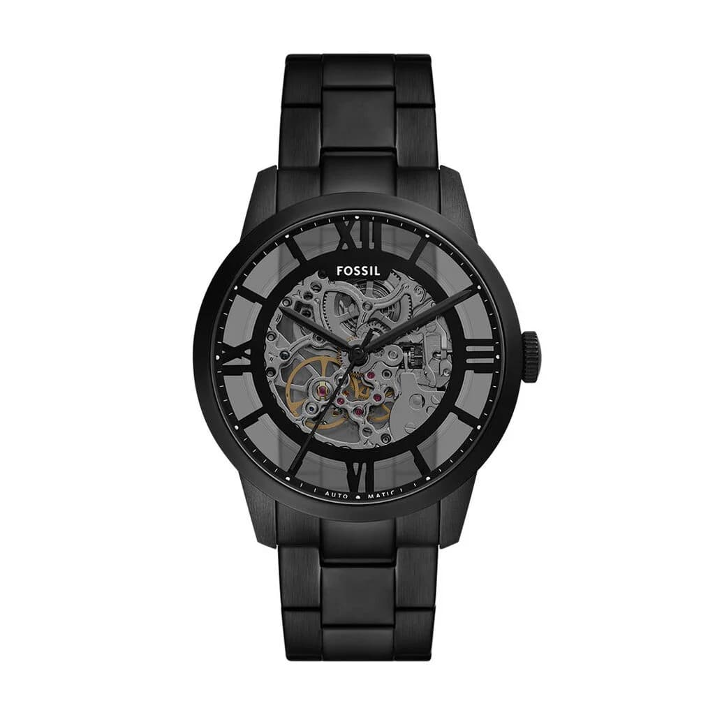 Fossil Townsman — boîtier noir