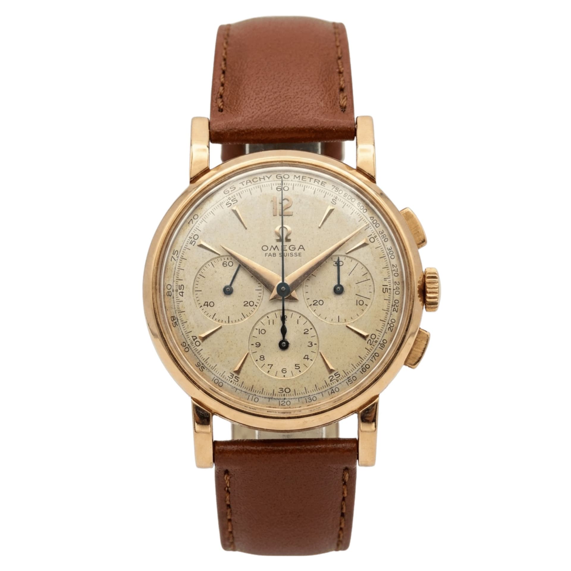 Omega Chronographe Calibre 321 or rose